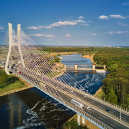 Mało kto wie, gdzie w Polsce mamy najdłuższy most. Kto nim jechał?