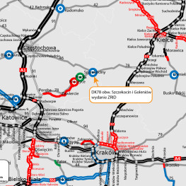 Coraz bliżej do budowy obwodnicy Szczekocin i Goleniów w ciągu DK78